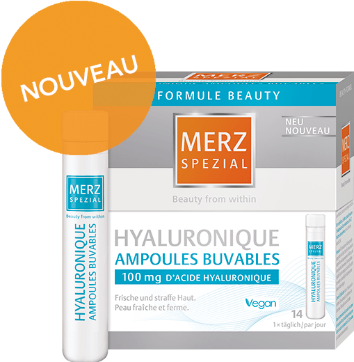 Ampoules buvables d'acide hyaluronique